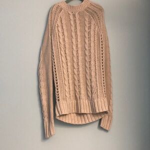 GAP Cream Cable Sweater